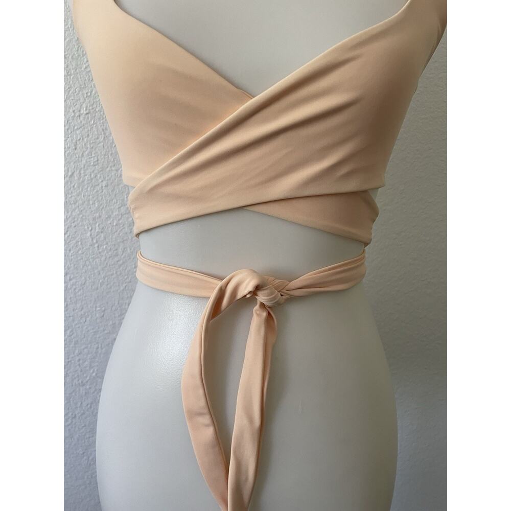 Aila Blue Swim Wrap Bikini Top Felix Swimwear Beach Summer Poolside - Picture 3 of 8